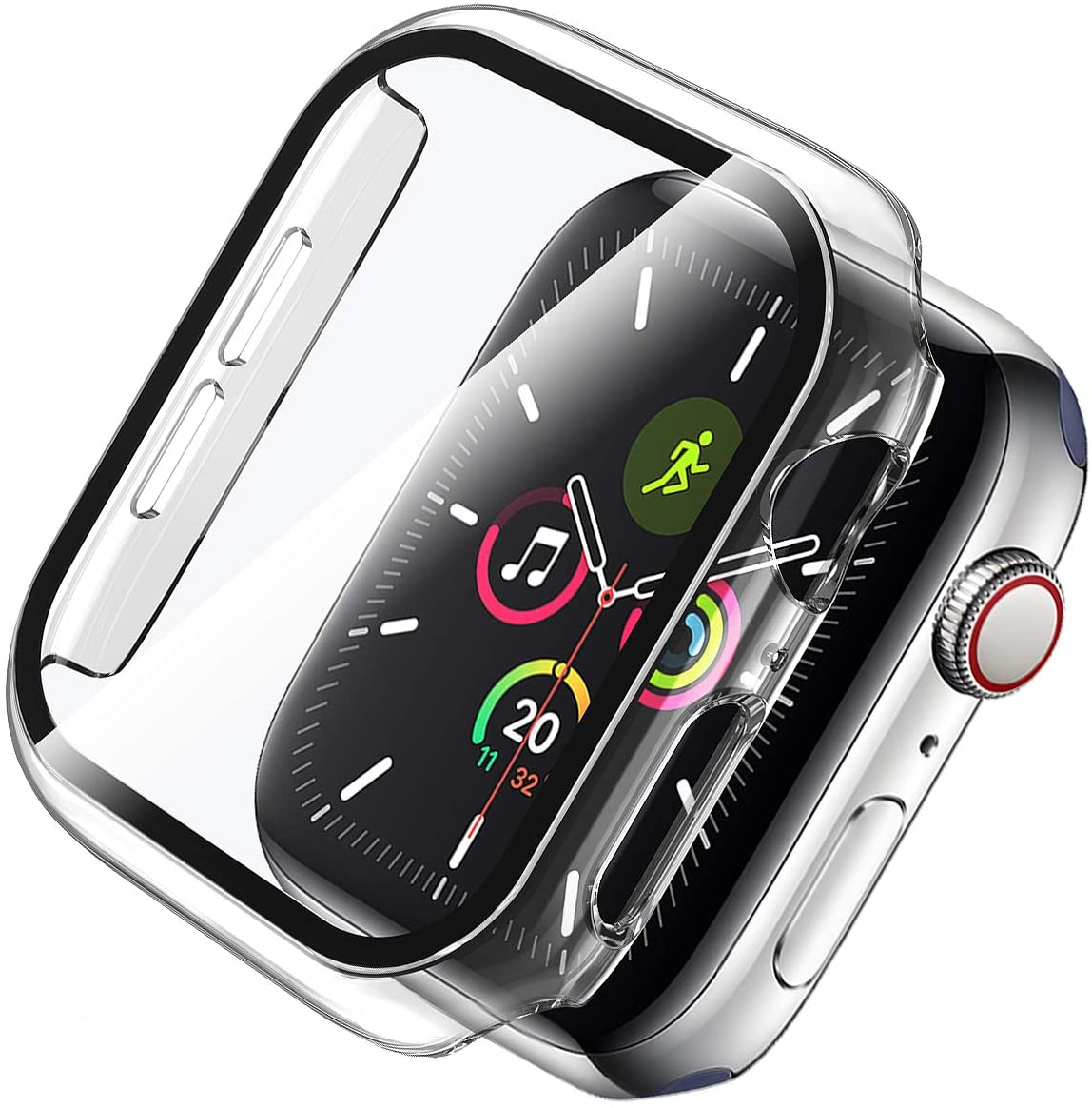 Boîtier rigide en PC et protecteur d'écran pour Apple Watch iWatch Boîtier rigide en PC et protecteur d'écran pour Apple Watch iWatch